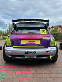 MINI R53 Adjustable Track Car Aero Wing | Track Car Aero