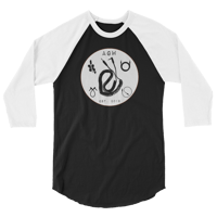 Image 2 of 3/4 sleeve raglan shirt