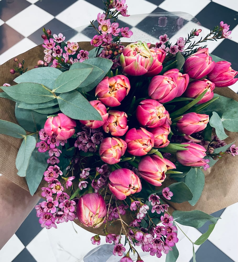 Image of Bouquet tulipanes