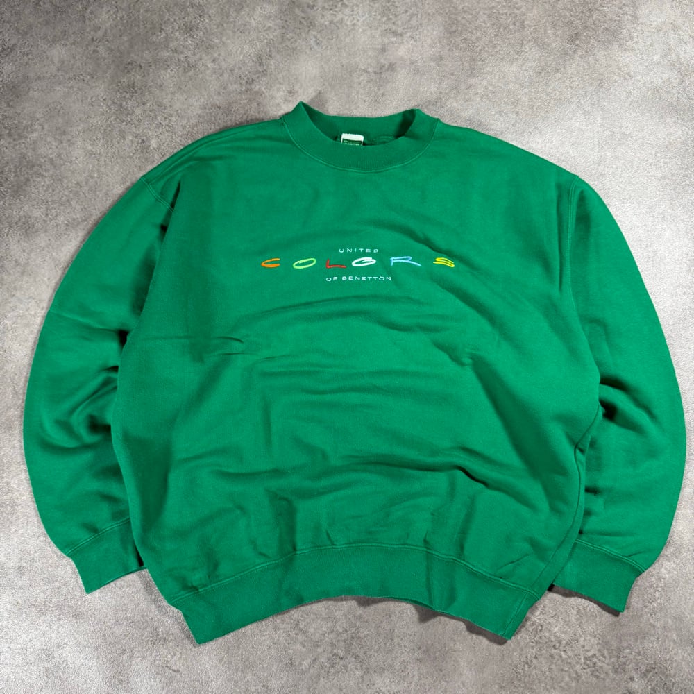 Image of 1990s United Colors Of Benetton Sweatshirt, Size Medium