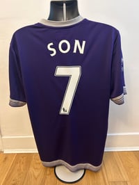 Image 3 of Tottenham Hotspur “SON 7” 2015/16 Third Shirt + PL patches (XL)