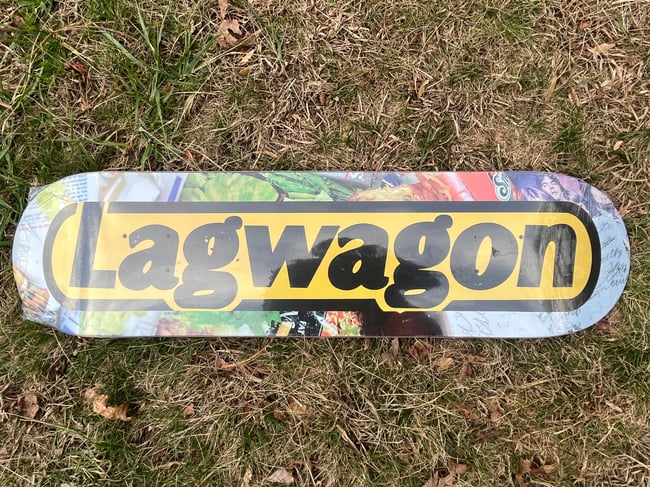 Lagwagon Trashed skateboard 