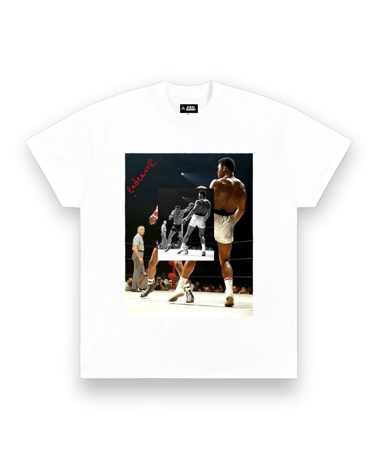 Image of Muhammad Ali tee “white”