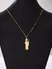 Image 3 of Gold San Judas necklace 