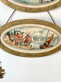 Image 4 of Paire de gravures anciennes - années 30