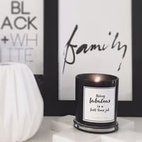 Image 1 of SPECIAL OFFER - 2 x Large Quote Candles