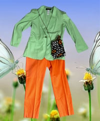 Image 4 of Talbot orange pants