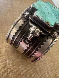 Image 2 of Bison Cross Cuff 