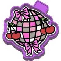 Disco Ball With Cherry Mold