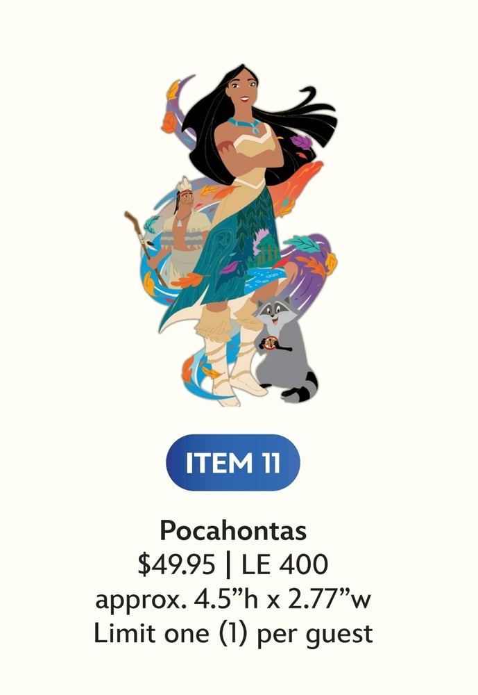 Image of Pocahontas wdi pin le 400