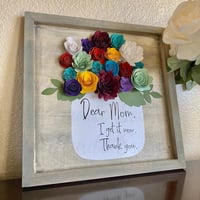 Image 1 of Thank You, Mom Mason Jar Sign