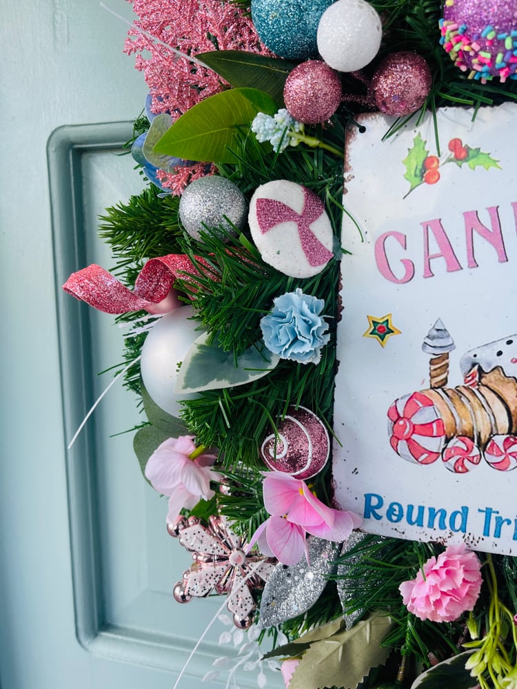 Image of 55cm Pink Candy Cane 