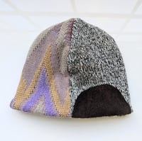 Image 4 of Upcycled Reversible Beanie Cotton Blend -41