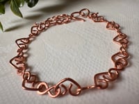 Image 4 of Liora — Heart Link Bracelet