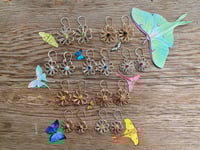 Image 4 of Sterling Apatite Bloom Earrings