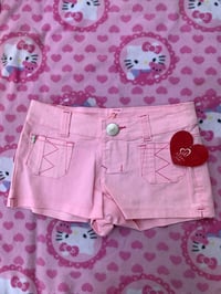 Image 1 of Y2k mini shorts |pink|