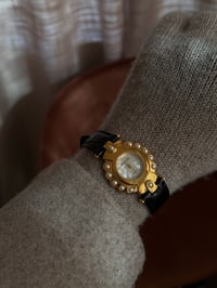 Image 2 of Extremely RARE Joan Rivers Genuine leather Unique Dial Watch  ✨