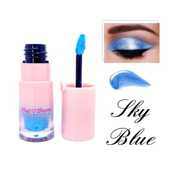 Image of Liquid Glitter Eyeshadow - Sky Blue