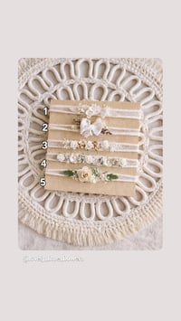 Image 2 of Headband blanc cassé doux 