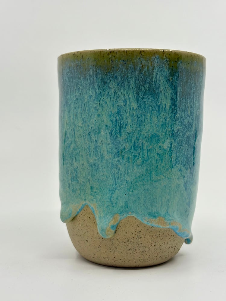 Image of Snug Cup Aqua Drip Large