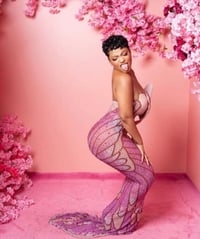 Image 5 of Divine butterfly crystalgown (Pink)