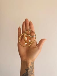 Image 3 of Snake Vertebrae hoops