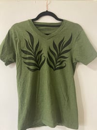 Image 1 of 'Growth' Custom Upcycled Blockprinted Tee