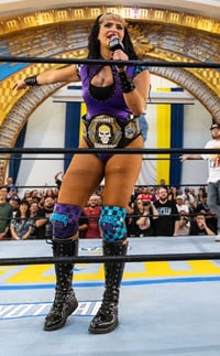 Image 2 of TNA, AEW & GCW RING WORN WRESTLING BOOTS