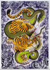 Stencil Collage Battle (LIMITED EDITION of 10) A1