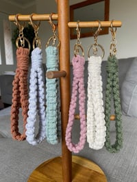 Image 1 of Macrame Wristlet