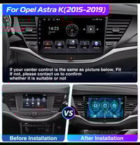 Image 1 of Vauxhall Astra K 2015-2019 Android CarPlay Headunit Stereo Bluetooth GPS Radio