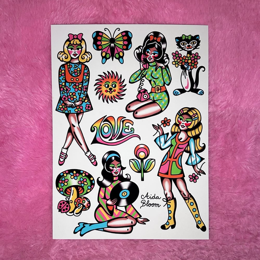 Image of GROOVY print