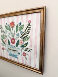 Image 2 of Collage Series: Vibrant Folk Bouquet 