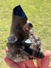 Image 7 of Smoky Quartz Crystal Points Cluster | Brazil #2970