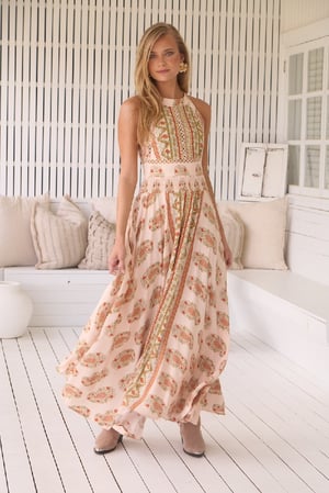 Image of Heirloom Print Endless Summer Maxi Dress. By JAASE