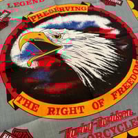 Image 2 of DEADSTOCK HARLEY DAVIDSON BANDANA THE RIGHT OF FREEDOM