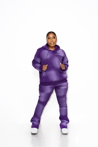 Image 1 of Purple Sun Faded Sweatsuit