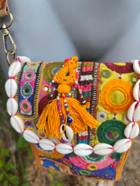 Image 3 of Jaz mini cross body bag - Tan 2