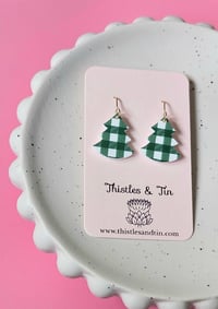 Image 2 of Noelle Dangles Gingham - SKU 378