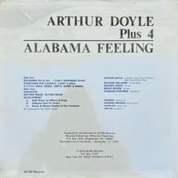 Image 2 of Arthur Doyle Plus 4 – Alabama Feeling (AK-BA Records – AK 1030 – US – 1978)