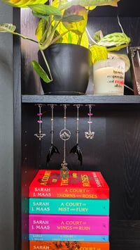 Image 8 of Wings & Stars handmade bookshelf charms copy