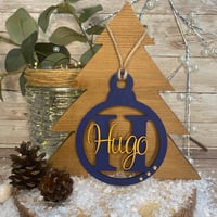 Image 4 of Initial Bauble with Name