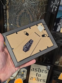 Image 3 of "Cursed" 1800's bible page with preserved spider web  