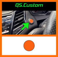 X1 Ford Fiesta mk7/7.5 Engine Start Button Overlay Sticker
