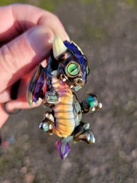 Image 1 of Baby Luck dragon pendant w/ stand