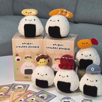 Image 9 of Knotparfaits x Kooklesart Onigiri Crochet Plushie Blind Box