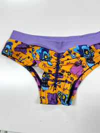 Image 3 of Small Pain & Panic mid rise scrunchybuttt undies READY TO SHIP