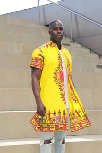 Image 2 of The Sika shirt-  bright yellow 