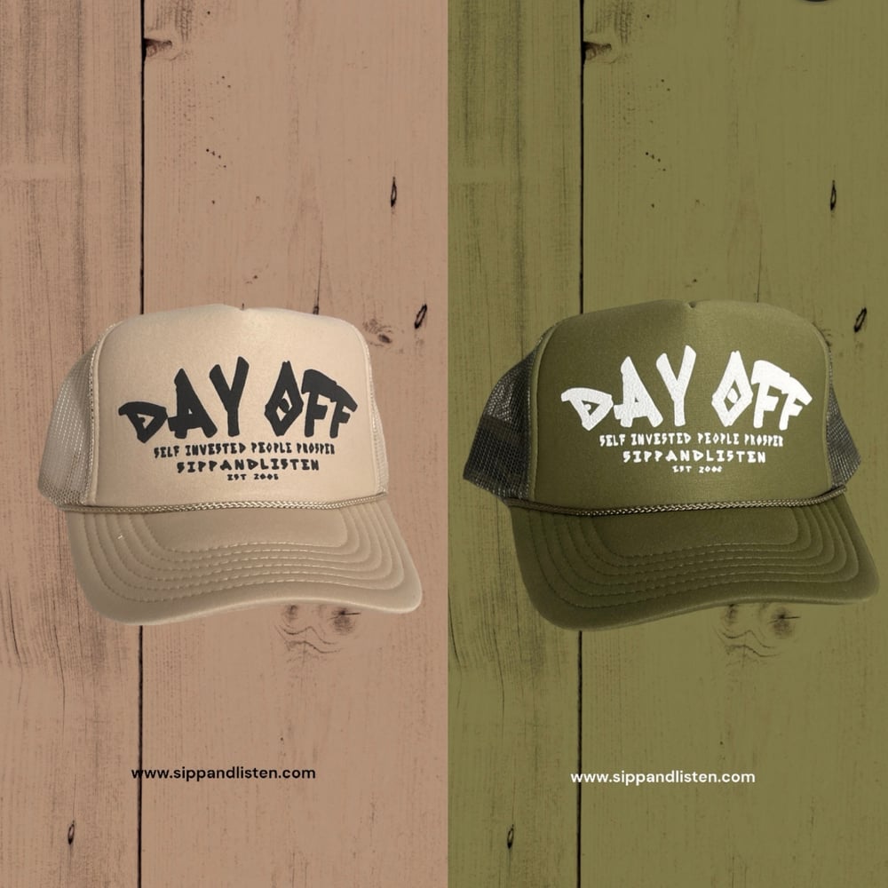 DAY OFF Trucker hats