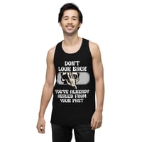 Image 3 of Men’s premium PAST HEALING tank top